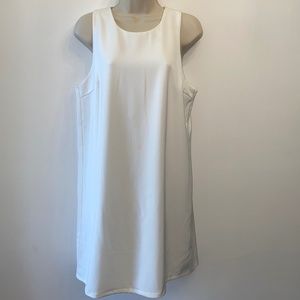 Very J White lined dress